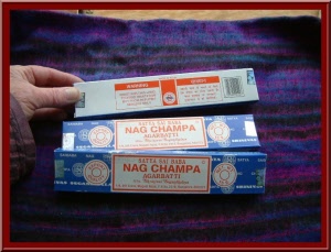 Nag Champa incense a favourite from the 1960's